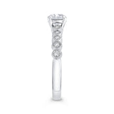 Diamond Engagement Ring in 14K White Gold