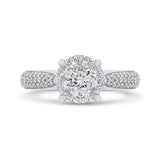 Diamond Engagement Ring in 14K White Gold