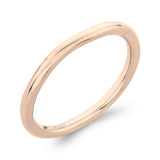 Plain Wedding Band in 14K Rose Gold