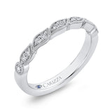 Half-Eternity Wedding Band In Round Diamond 14K White Gold in 14K White Gold
