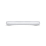 Plain Wedding Band in 14K White Gold