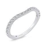 Diamond Wedding Band in 14K White Gold