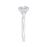 Diamond Engagement Ring in 14K White Gold (Semi-Mount)