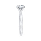 Diamond Engagement Ring in 14K White Gold (Semi-Mount)