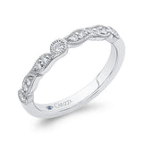 Diamond Wedding Band in 14K White Gold