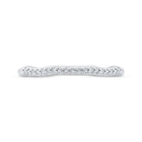 Diamond Wedding Band in 14K White Gold