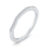 Diamond Wedding Band in 14K White Gold