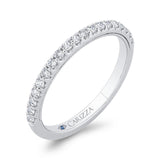 Diamond Wedding Band in 14K White Gold