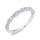 Diamond Wedding Band in 14K White Gold