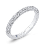 Diamond Wedding Band in 14K White Gold