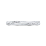 Diamond Wedding Band in 14K White Gold