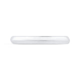 Plain Wedding Band in 14K White Gold
