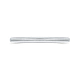 Plain Wedding Band in 14K White Gold