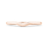 Plain Wedding Band in 14K Rose Gold