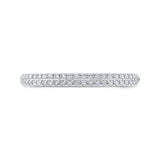 Diamond Wedding Band in 14K White Gold