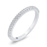 Diamond Wedding Band in 14K White Gold
