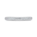 Diamond Wedding Band in 14K White Gold