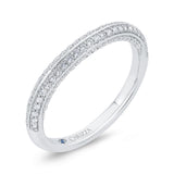 Diamond Wedding Band in 14K White Gold