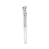 Diamond Wedding Band in 14K White Gold