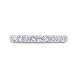 Diamond Wedding Band in 14K White Gold