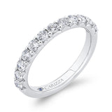 Diamond Wedding Band in 14K White Gold