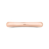 Plain Wedding Band in 14K Rose Gold