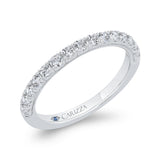 Diamond Wedding Band in 14K White Gold