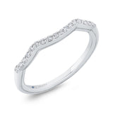 Diamond Wedding Band in 14K White Gold