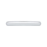 Plain Wedding Band with Milgrain 14K White Gold