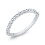 Diamond Wedding Band in 14K White Gold