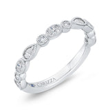 Diamond Wedding Band in 14K White Gold