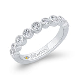 Diamond Wedding Band in 14K White Gold
