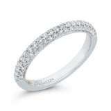 Diamond Wedding Band in 14K White Gold