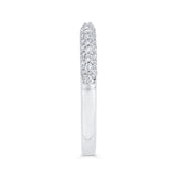 Diamond Wedding Band in 14K White Gold