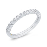 Diamond Wedding Band in 14K White Gold