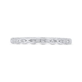 Diamond Wedding Band in 14K White Gold