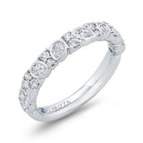 Diamond Wedding Band in 14K White Gold