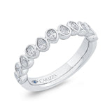 Diamond Wedding Band in 14K White Gold