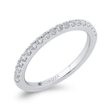 Diamond Wedding Band in 14K White Gold