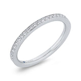 Diamond Wedding Band in 14K White Gold