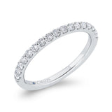 Diamond Wedding Band in 14K White Gold