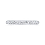 Diamond Wedding Band in 14K White Gold