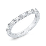 Diamond Wedding Band in 14K White Gold