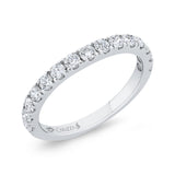 Diamond Wedding Band in 14K White Gold