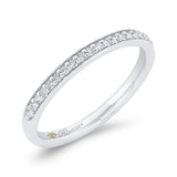 Diamond Wedding Band in 14K White Gold