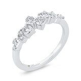 Diamond Wedding Band in 14K White Gold
