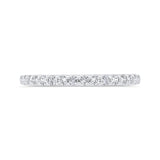 Diamond Wedding Band in 14K White Gold