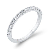 Diamond Wedding Band in 14K White Gold