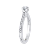 Diamond Engagement Ring in 14K White Gold