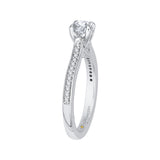 Diamond Engagement Ring in 14K White Gold